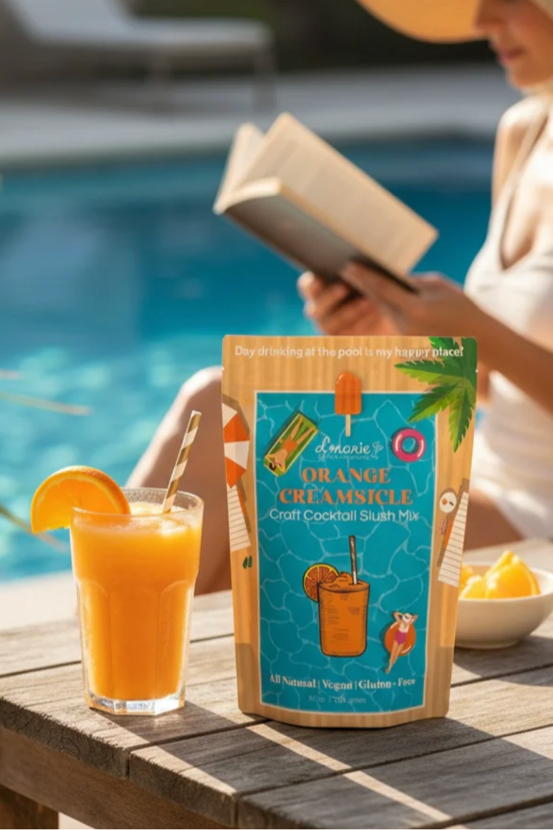 Orange Creamsicle Cocktail - Ready-To-Freeze Cocktail