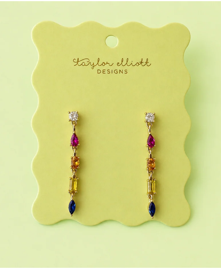 Jasmine Colorful Earrings