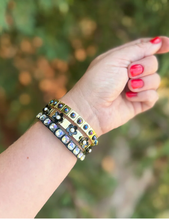 Poppy Black Bracelet set