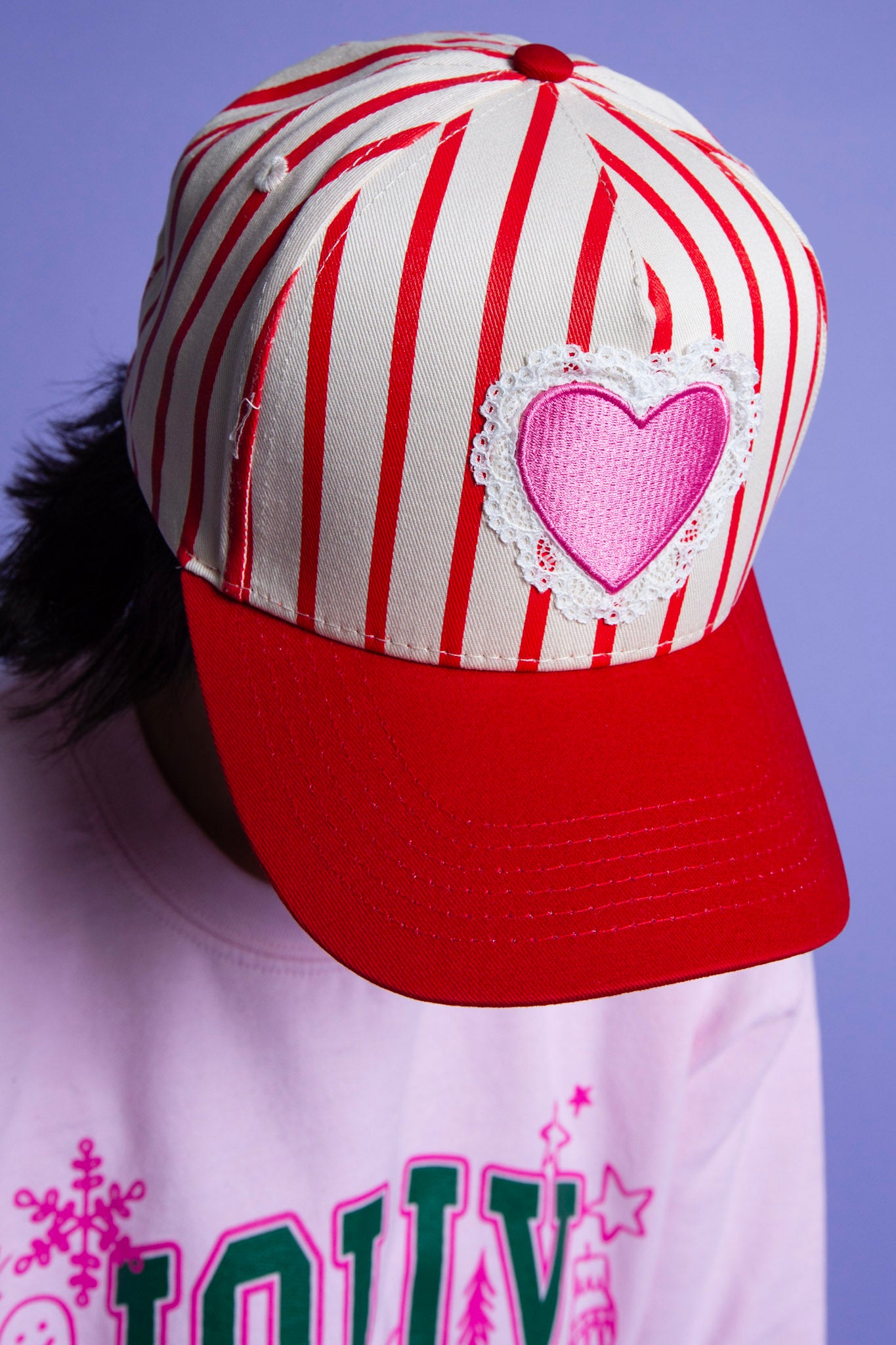 Taylor Elliott | Pink Heart Hat