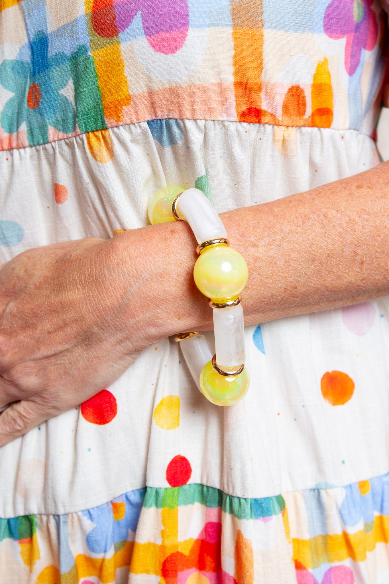 Shimmer Yellow Bracelet