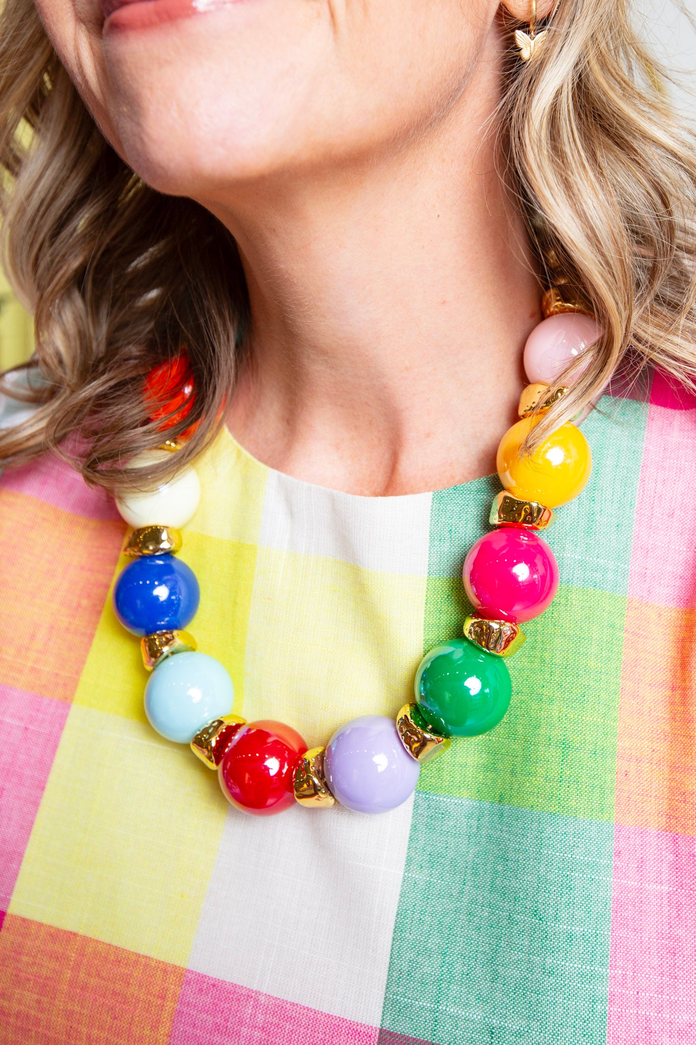 Geo Gold Necklace