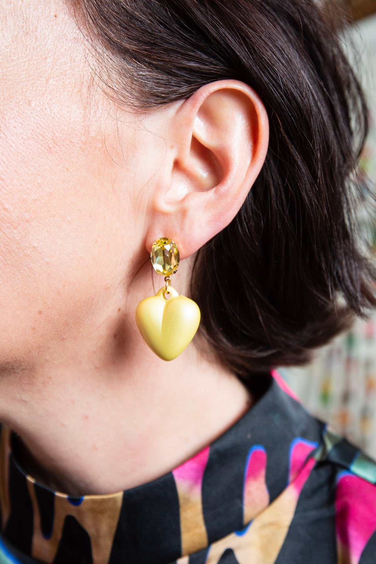 Belle Heart Earring