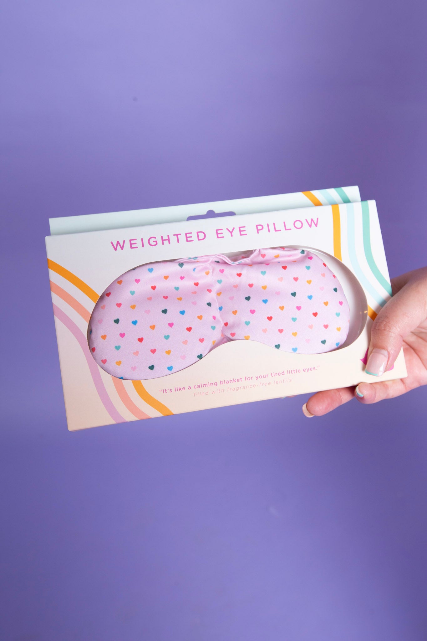 Tiny Hearts Eye Pillow