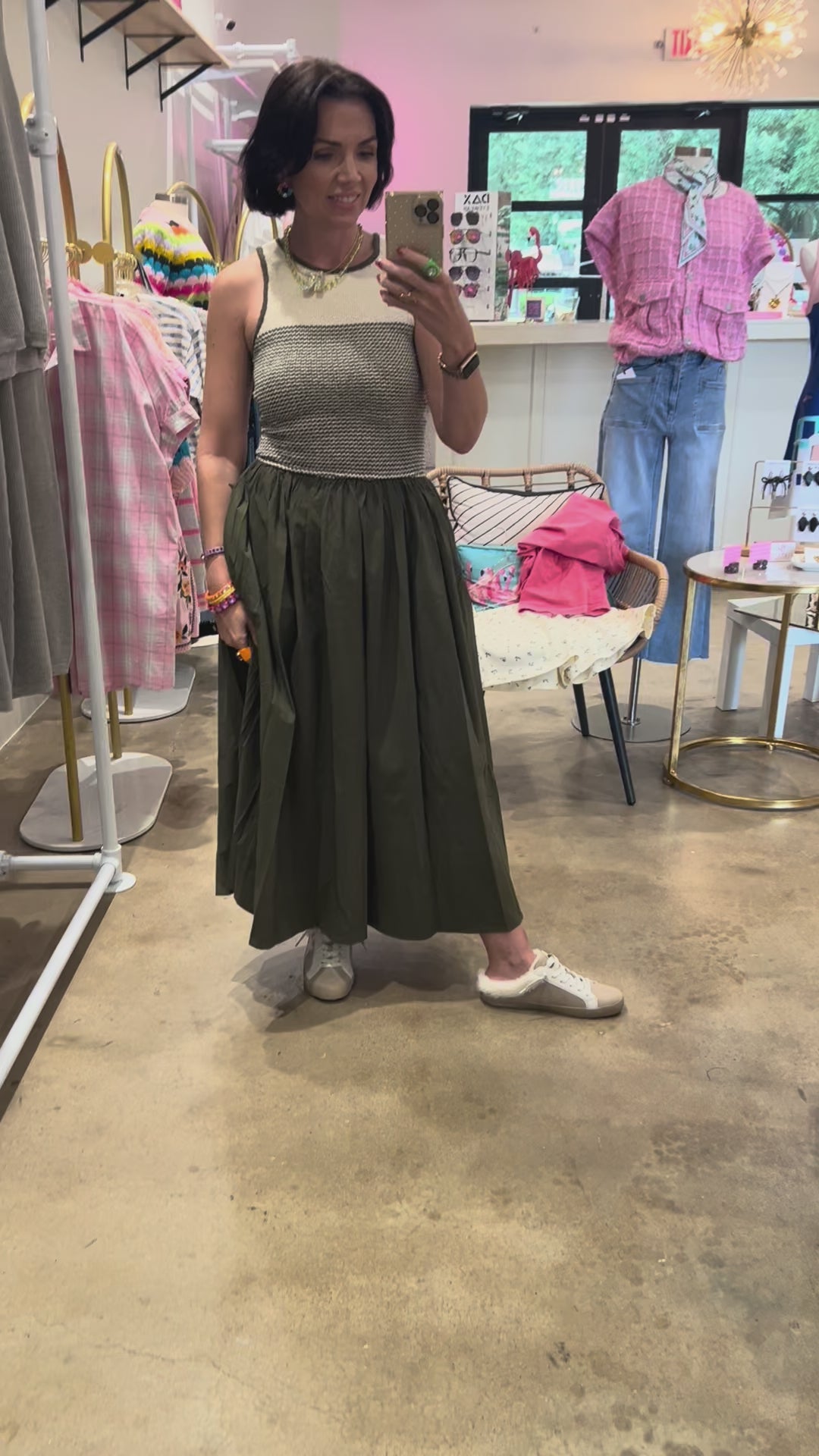 Olive Theory Dress