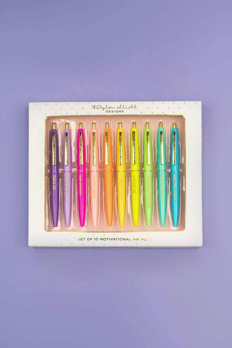 Taylor Elliott | Motivational Pens 10pc