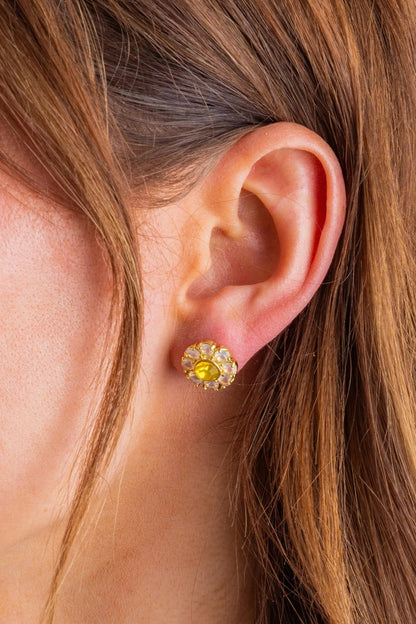 Taylor Elliott | Caroline Stud | Yellow