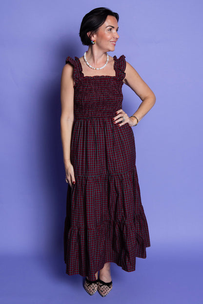 Ruby Plaid Dress