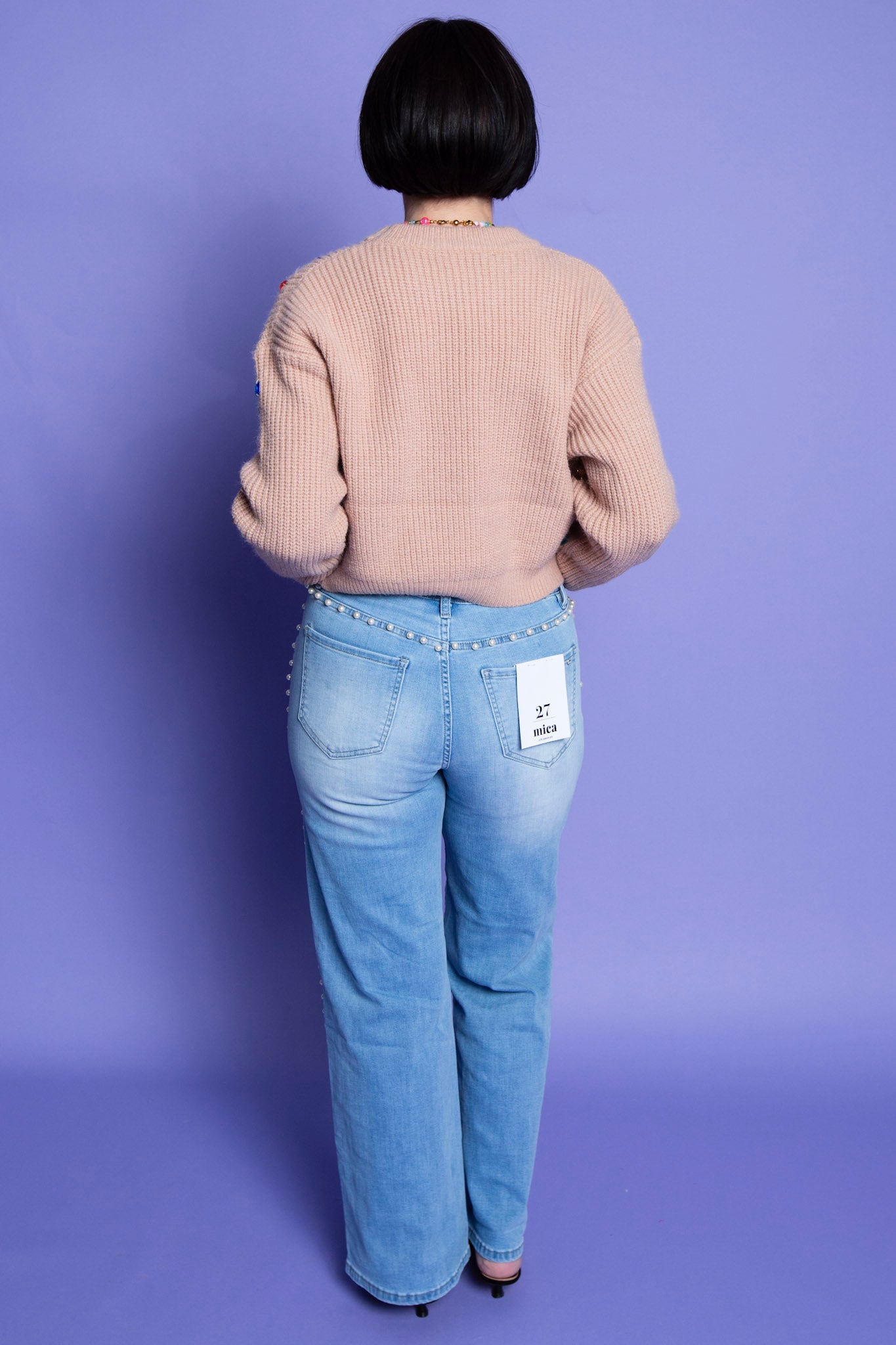 Bejeweled Girl Sweater