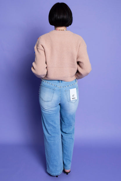 Bejeweled Girl Sweater