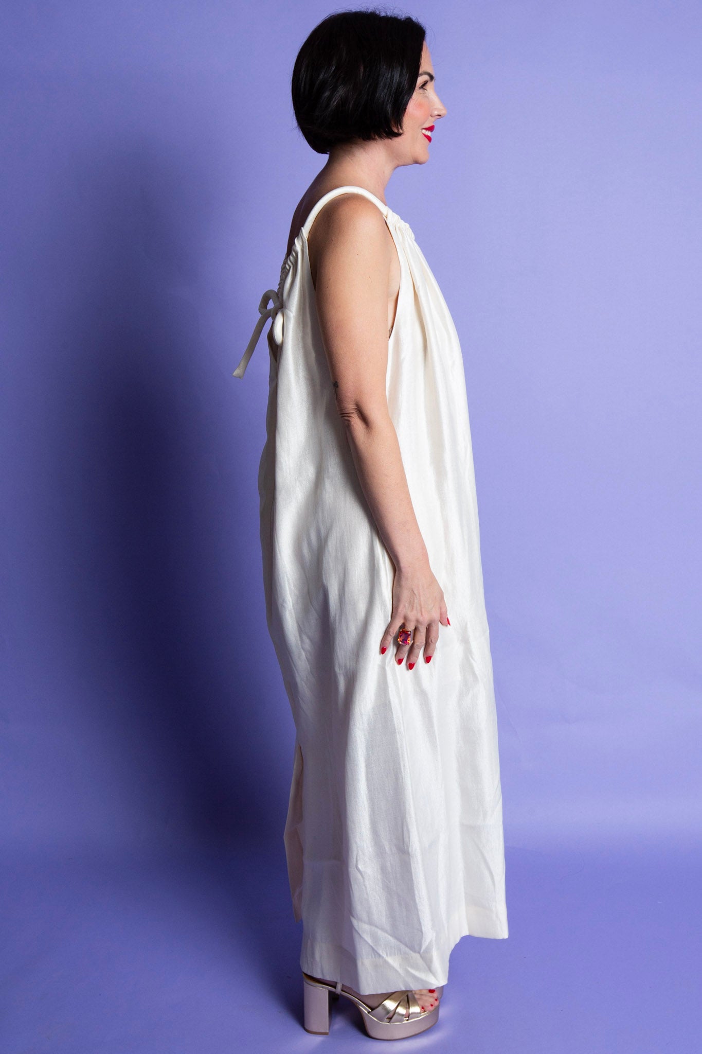 Elegant Whiteout Dress