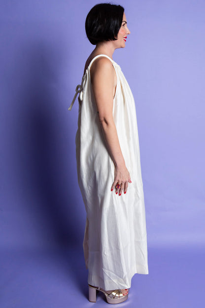 Elegant Whiteout Dress