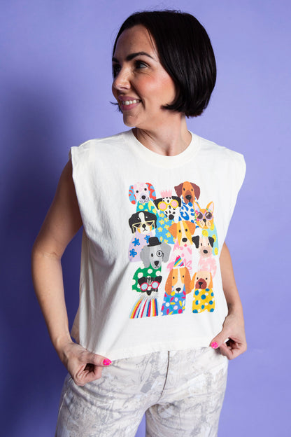 Dog Collage Tank