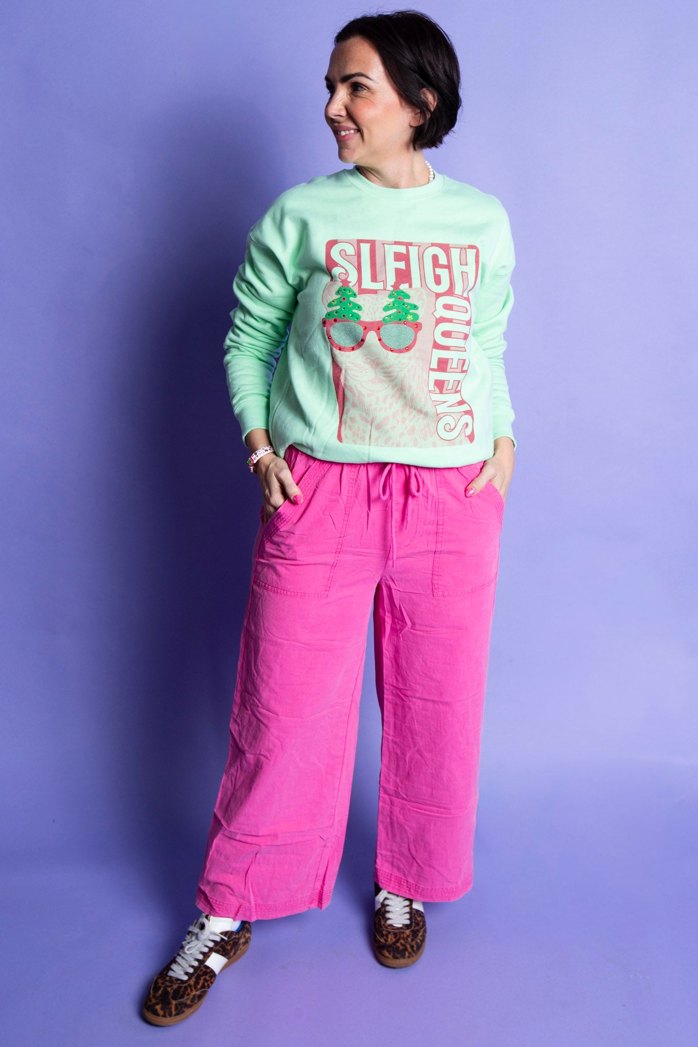 Pink Tide Pants | Reg & Plus