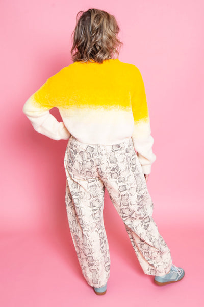 Snake Print Pants | Reg & Plus