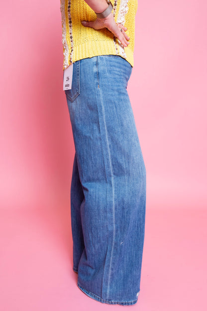 Mica High Rise Wide Leg Jeans