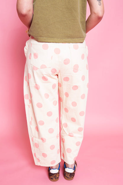 Polka Dot Pants | Pink | Reg & Plus