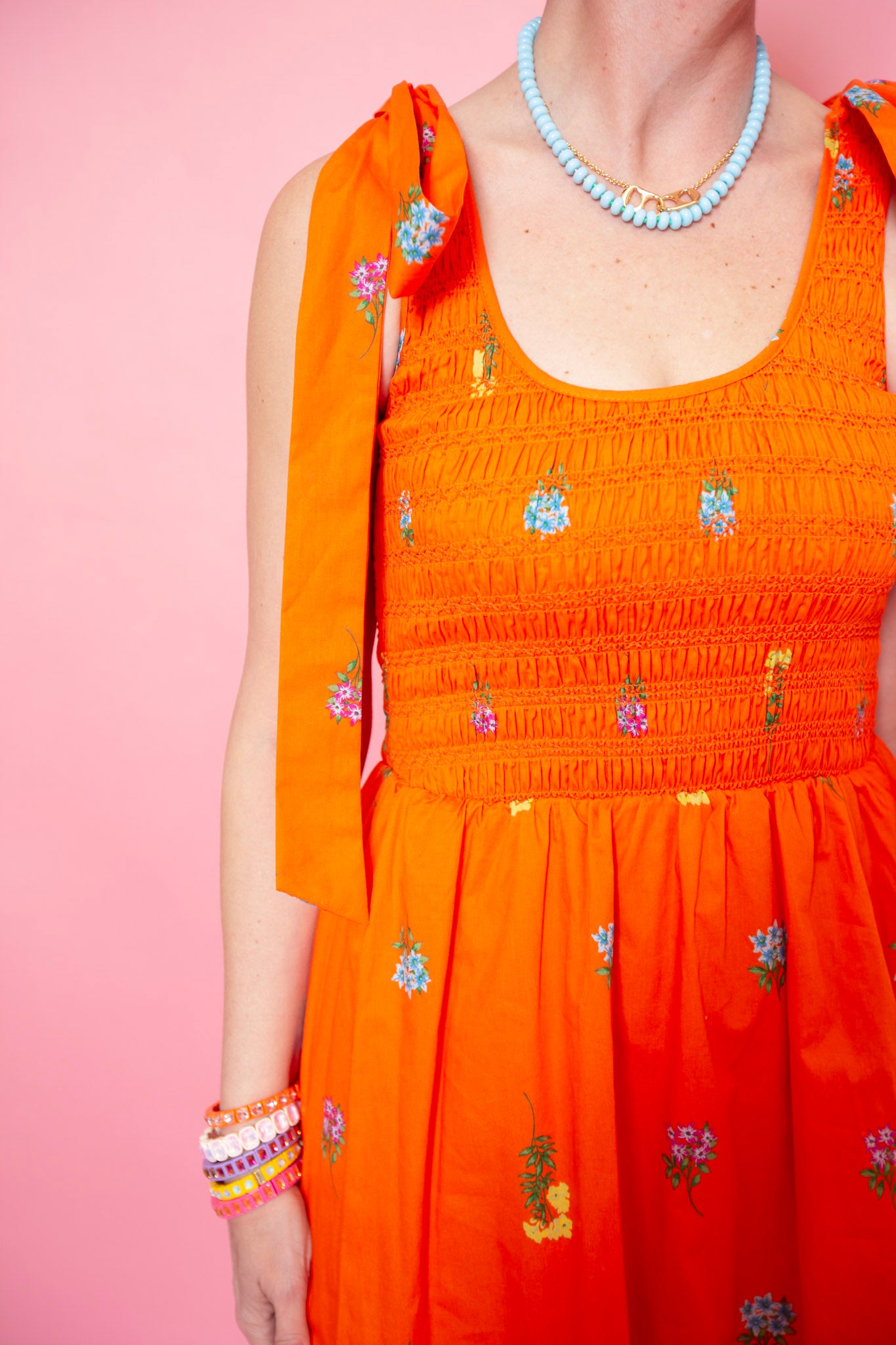 Citrus Bloom Midi Dress | Reg & Plus