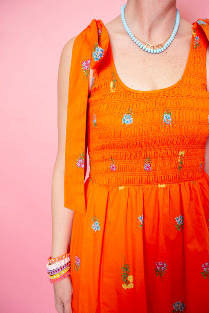 Citrus Bloom Midi Dress | Reg & Plus