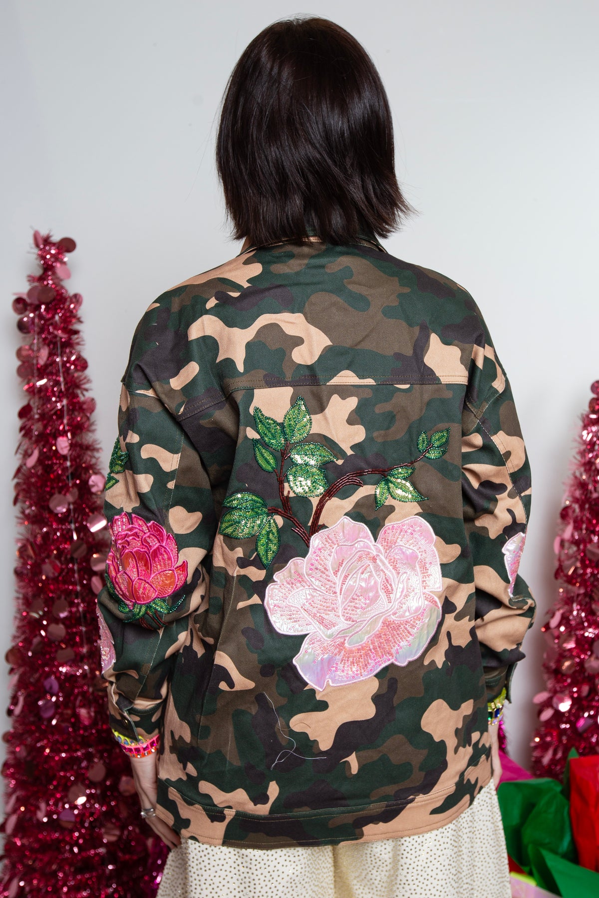 Brianna Cannon | Camo Floral Jacket