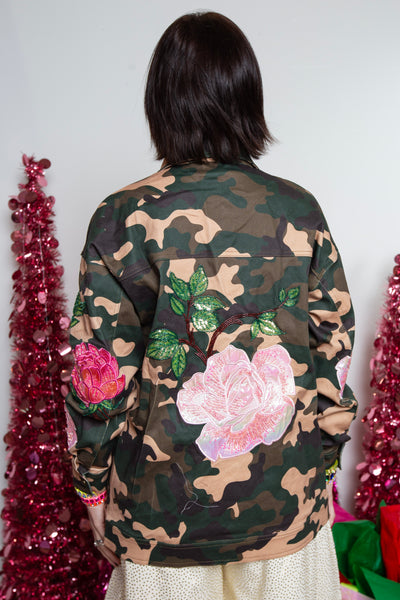 Brianna Cannon | Camo Floral Jacket