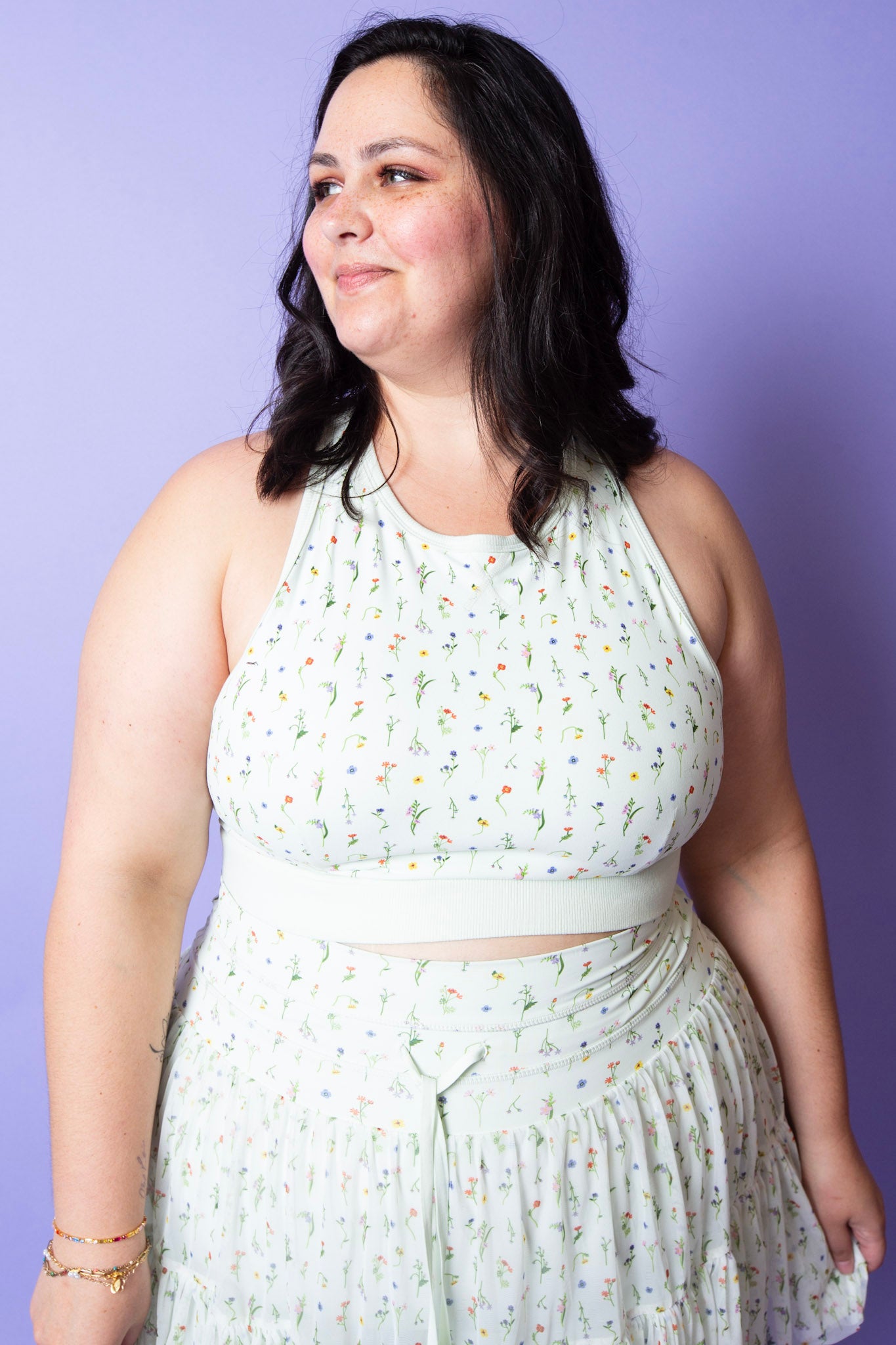 POPFLEX | Pirouette Skort Meadow