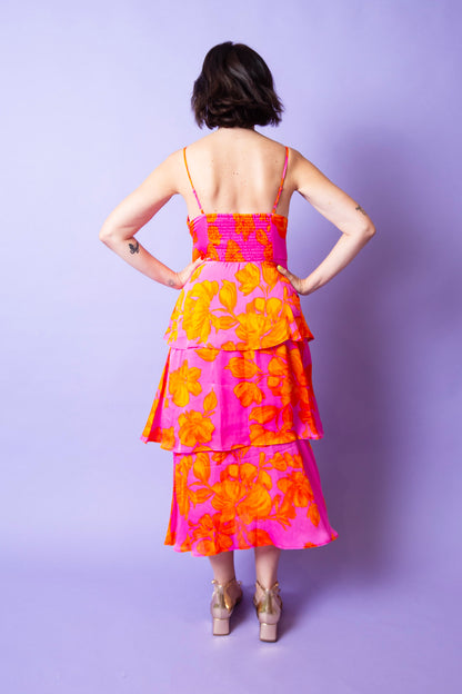 Flamingo Fields Dress