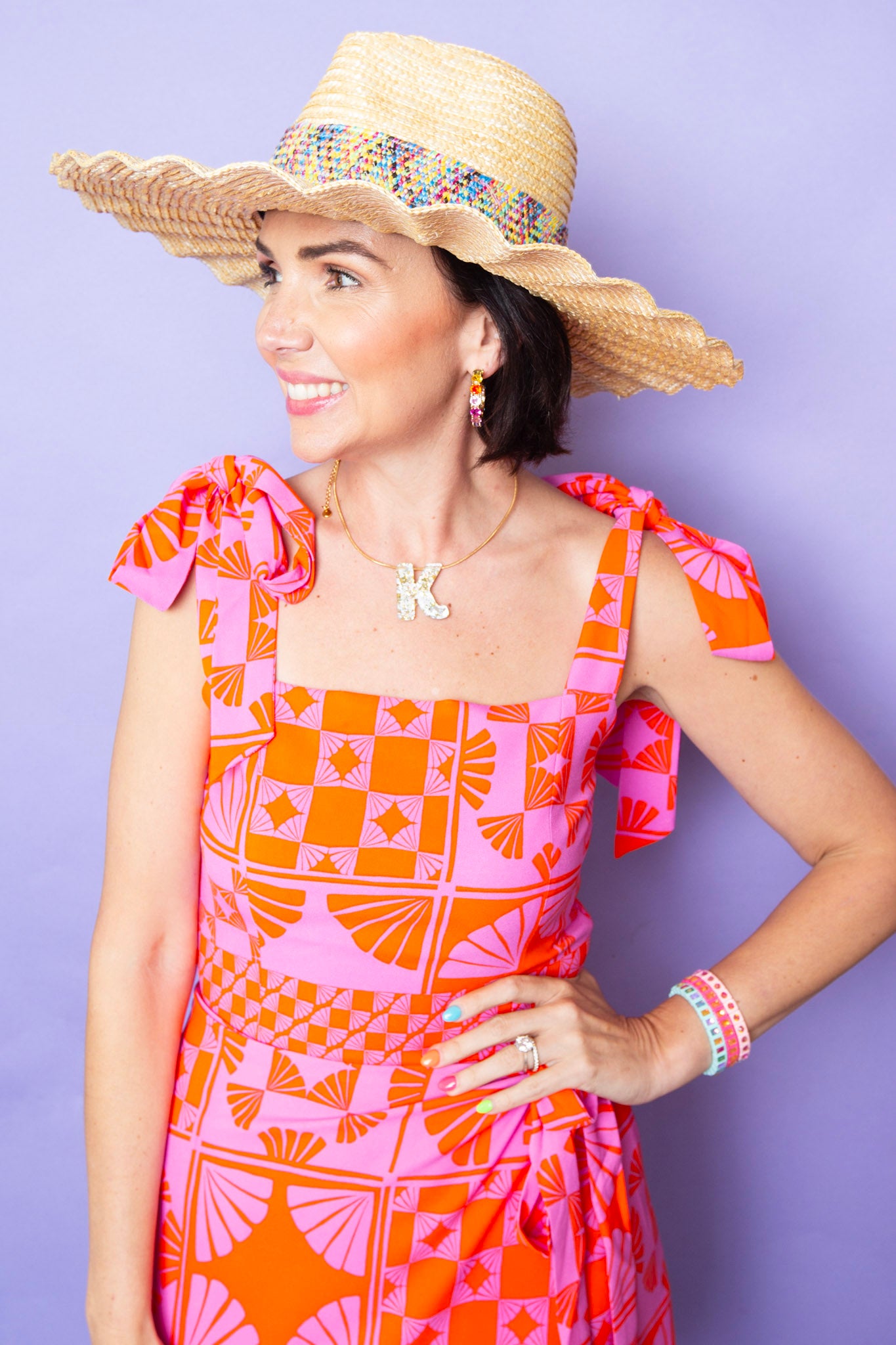Taylor Elliott | Bekah Wavy Brim Hat