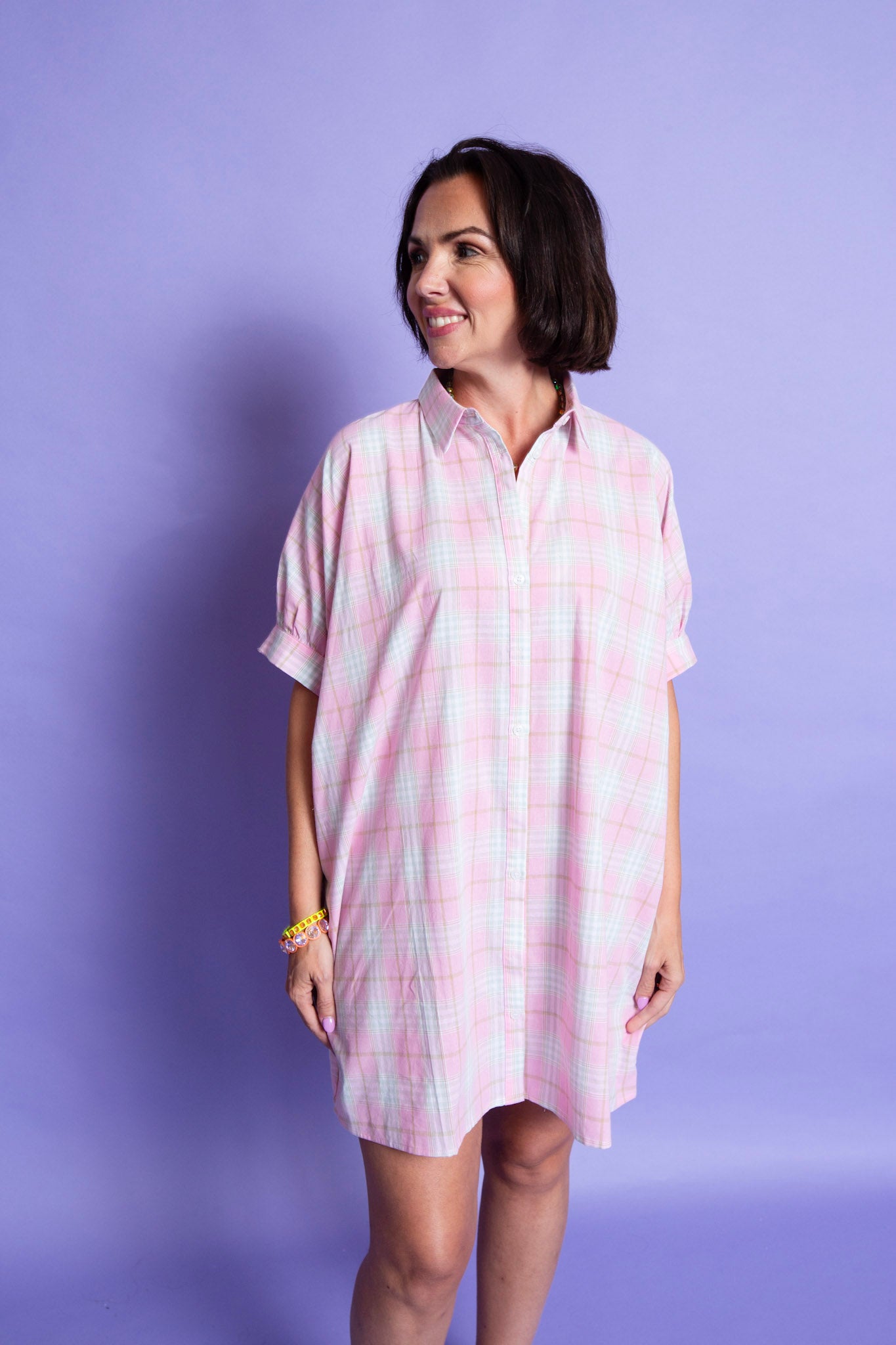 Plaid Intentions Dress