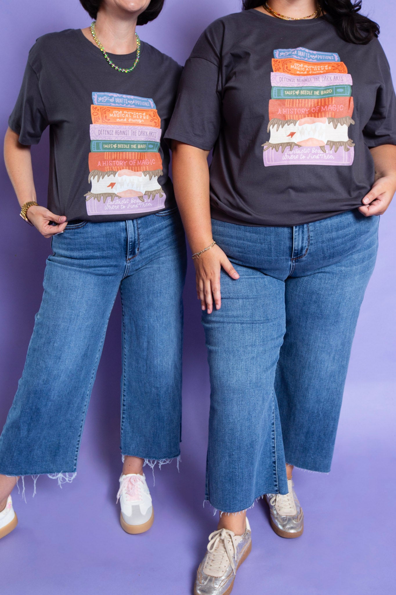 Magic School Book Stack Tee
