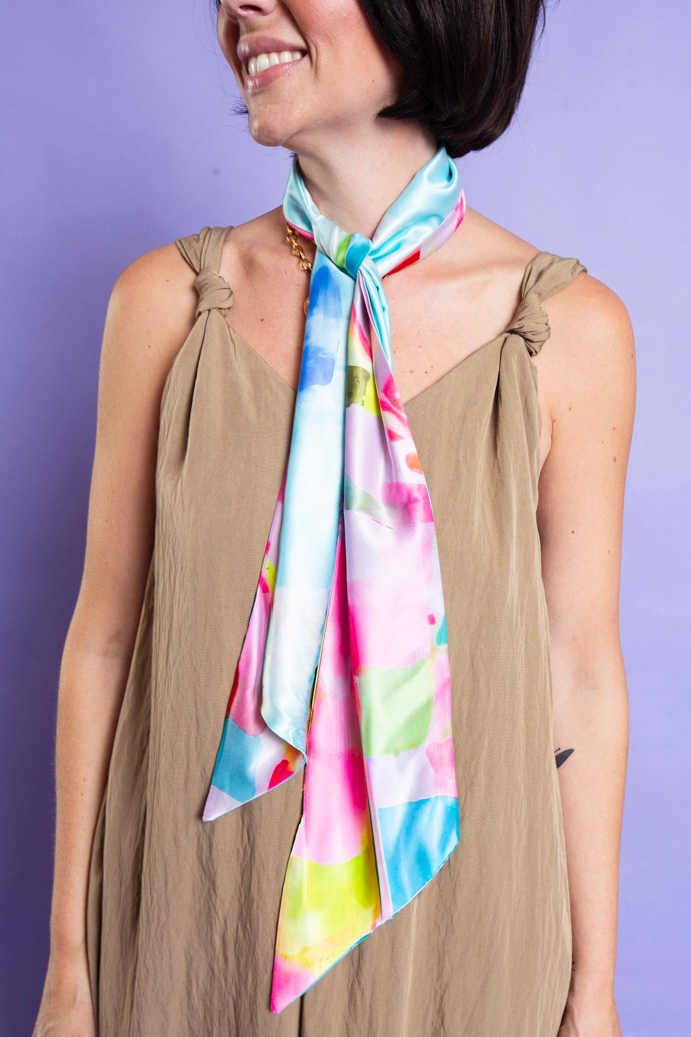 Abstract Scarf