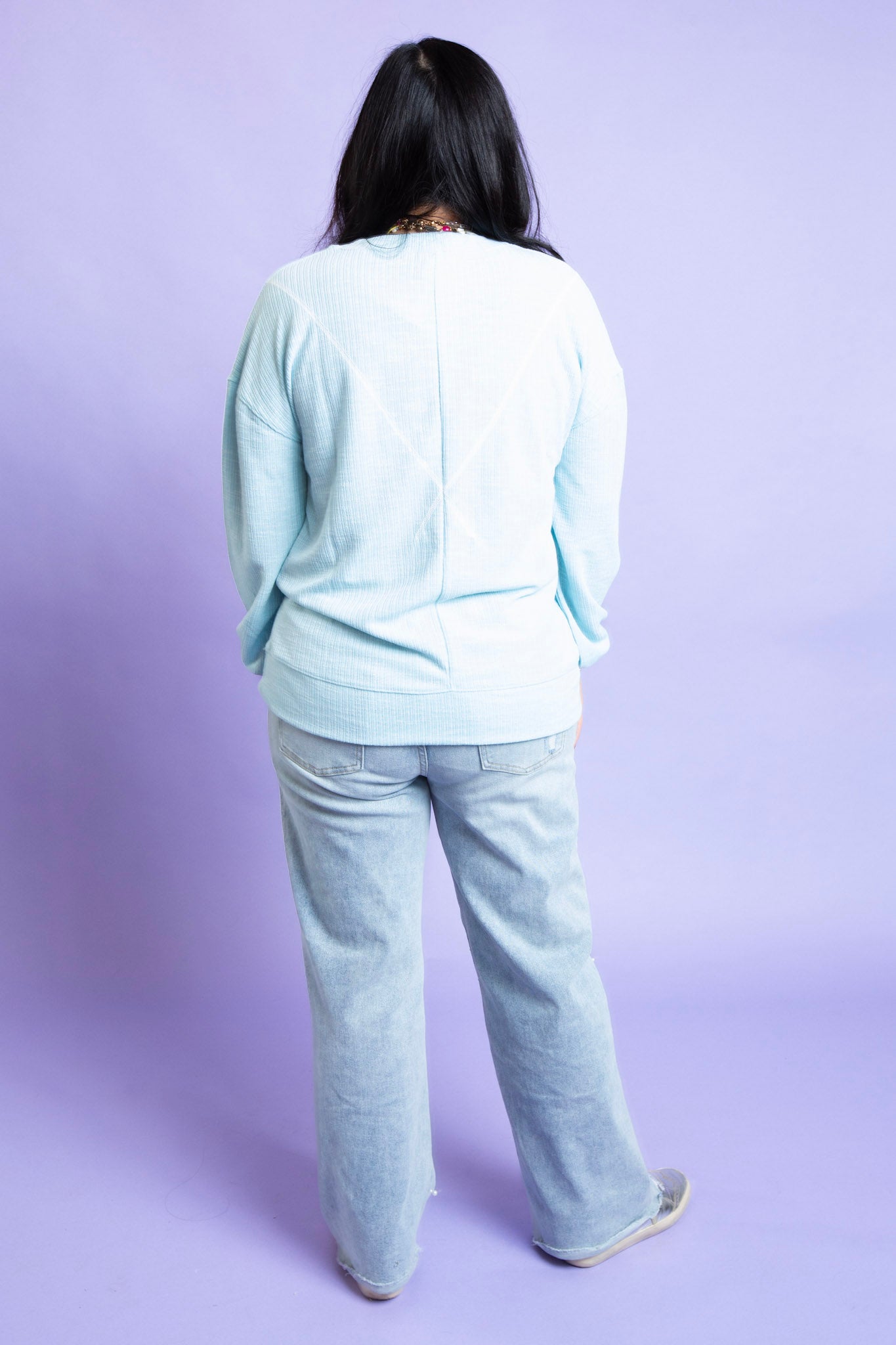 Jenna Classic Top | Blue