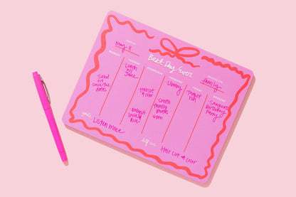 Taylor Elliott | Bow | Weekly Planner