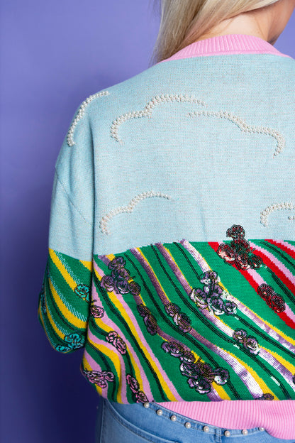 QUEEN OF SPARKLES | Licensed Yellow Brick Road To Oz Cardigan