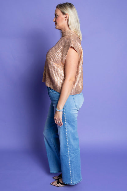 Sylvia Bronze Sweater