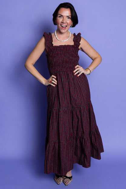 Ruby Plaid Dress