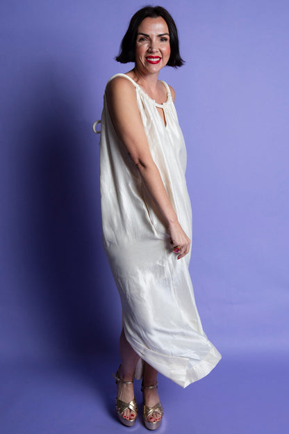 Elegant Whiteout Dress