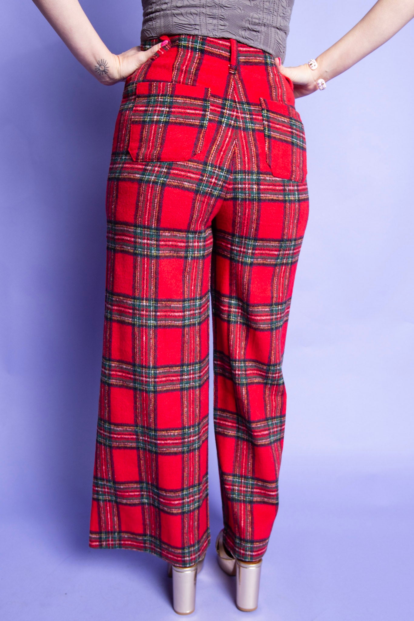 Holly Plaid Pants
