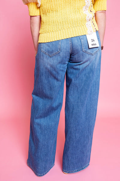 Mica High Rise Wide Leg Jeans