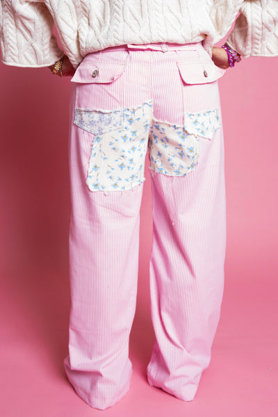 The Pink Picnic Patchwork Pants