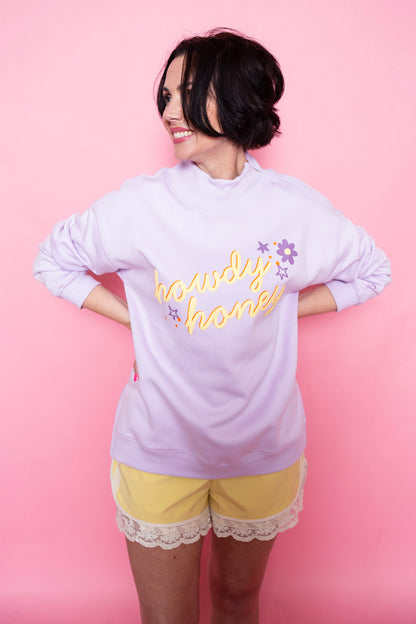 Howdy Honey Mockneck Sweatshirt
