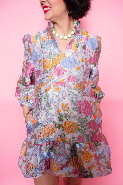 Brianna Cannon | Bib Dress - Garden Party