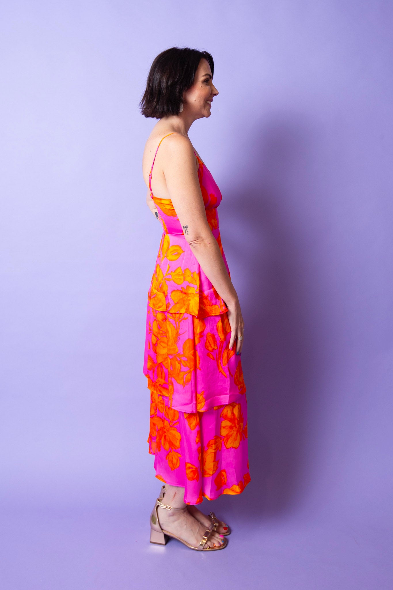 Flamingo Fields Dress