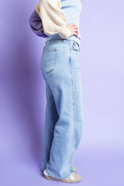 Judy Blue | Wilhemina Baggy Twisted Side Seam