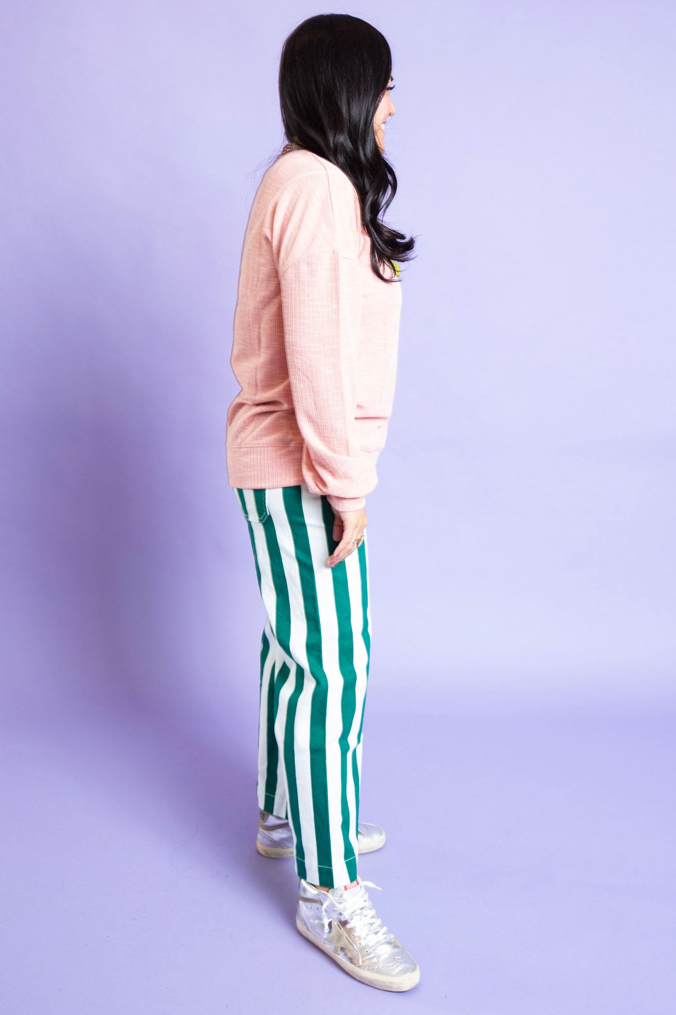 Jenna Classic Top | Pink