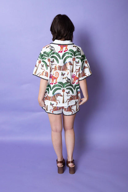 QUEEN OF SPARKLES  | Safari Top