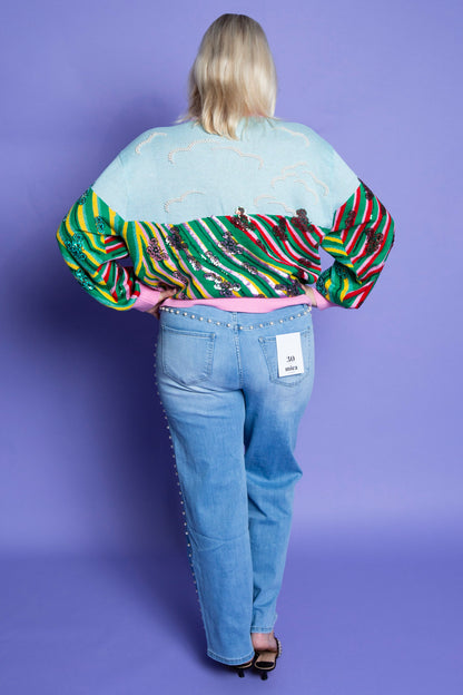 QUEEN OF SPARKLES | Licensed Yellow Brick Road To Oz Cardigan