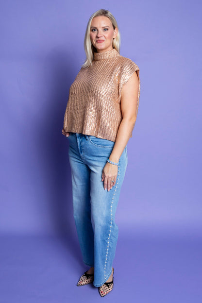 Sylvia Bronze Sweater