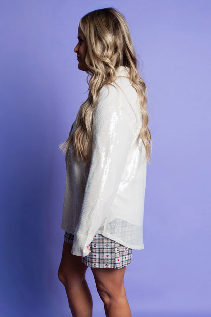 Sparkle & Sleigh Top | Reg & Plus