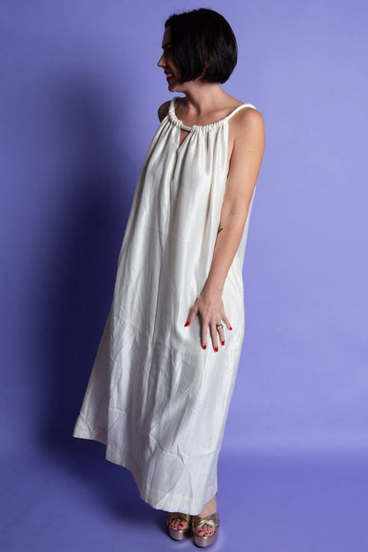 Elegant Whiteout Dress